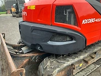 2019 kubota kx080-4a2 rupsgraafmachine - afbeelding 17 van  39