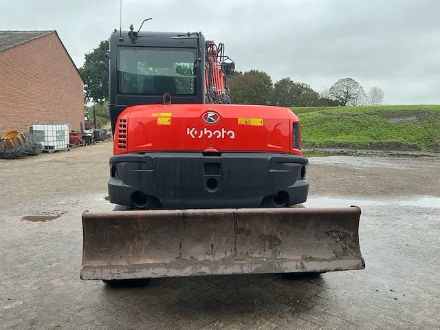 2019 kubota kx080-4a2 rupsgraafmachine - afbeelding 34 van  39