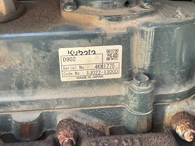 2019 kubota kx09-4 minigraafmachine - afbeelding 19 van  32