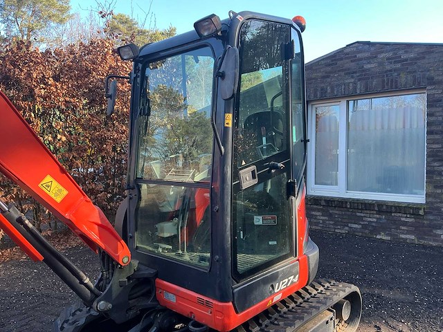 2019 kubota u27-4 minigraafmachine - afbeelding 9 van  30