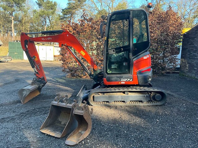 2019 kubota u27-4 minigraafmachine - afbeelding 12 van  30