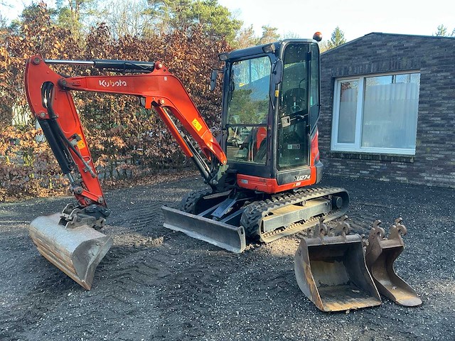 2019 kubota u27-4 minigraafmachine - afbeelding 1 van  17