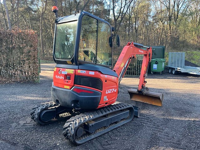 2019 kubota u27-4 minigraafmachine - afbeelding 13 van  17