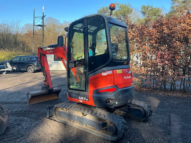 2019 kubota u27-4 minigraafmachine - afbeelding 7 van  10