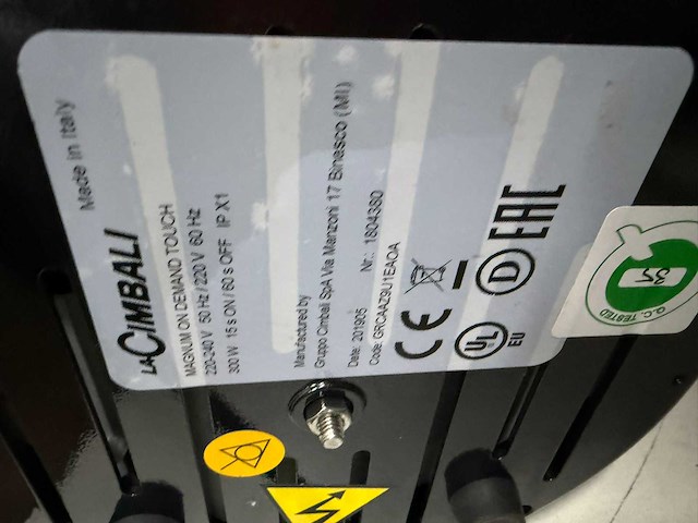 2019 la cimbali magnum on demand koffiemolen - afbeelding 3 van  4