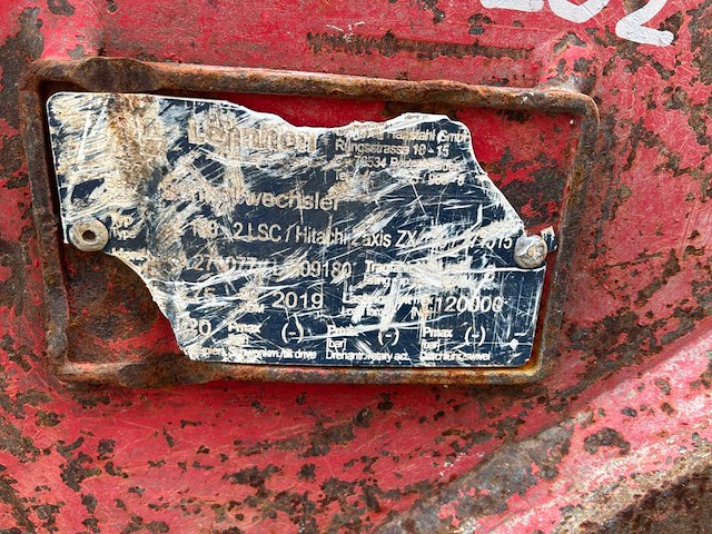 2019 lehnhoff sw10-3 hydraulische snelwissel - afbeelding 7 van  7