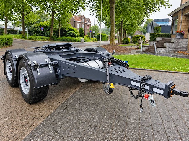 2019 limetec vpa 218 2-assige dolly – saf – 18.000 kg – draaibare koppelschotel - afbeelding 2 van  12