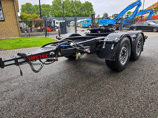 2019 limetec vpa 218 2-assige dolly – saf – 18.000 kg – draaibare koppelschotel - afbeelding 1 van  12