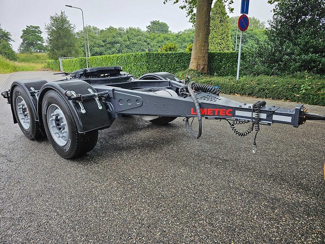 2019 limetec vpa 218 2-assige dolly – saf – 18.000 kg – draaibare koppelschotel - afbeelding 5 van  12
