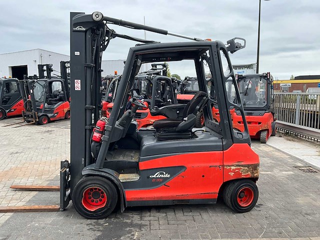 2019 linde e 35 vorkheftruck - afbeelding 4 van  4