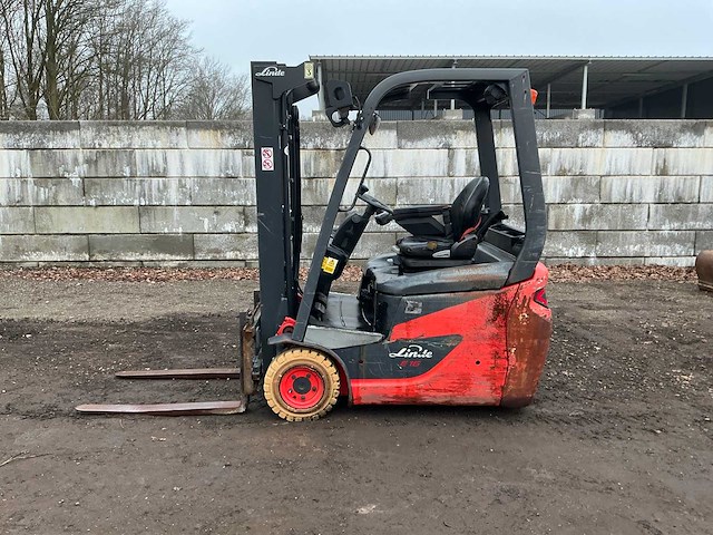 2019 linde e16c vorkheftruck - afbeelding 12 van  31