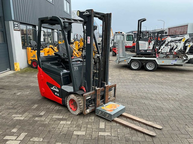 2019 linde e16c vorkheftruck - afbeelding 7 van  32