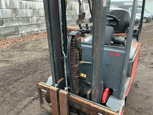 2019 linde e16c vorkheftruck - afbeelding 14 van  35