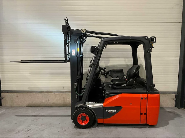 2019 linde e16l-02 lepelversteller vorkheftruck - afbeelding 12 van  15