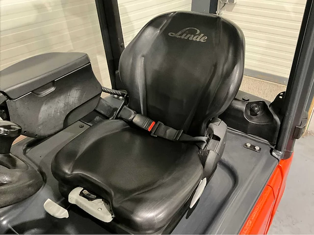 2019 linde e16l-02 lepelversteller vorkheftruck - afbeelding 2 van  15