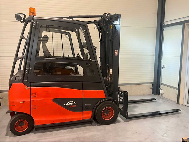 2019 linde e30hl-01/600 3000kg lepelversteller accu 2023 vorkheftruck - afbeelding 5 van  31