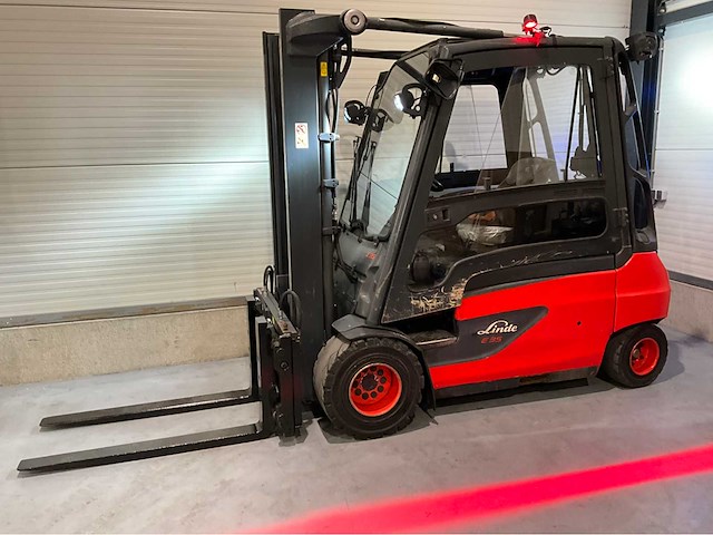 2019 linde e35l-01 3500kg lepelversteller vorkheftruck - afbeelding 1 van  19