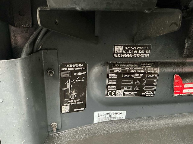 2019 linde h20t-01 vorkheftruck - afbeelding 20 van  28