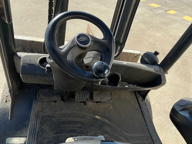 2019 linde h35t-02 evo heftruck met cascade balenklem - afbeelding 10 van  21