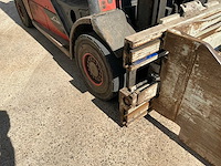 2019 linde h35t-02 evo heftruck met cascade balenklem - afbeelding 6 van  23