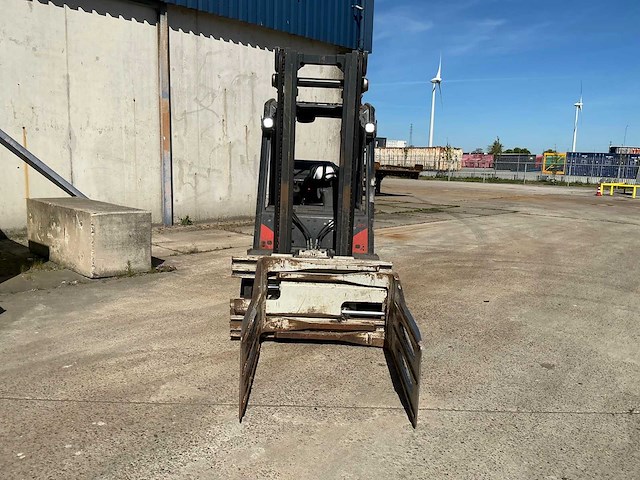 2019 linde h35t-02 evo heftruck met cascade balenklem - afbeelding 17 van  23