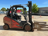 2019 linde h35t-02 evo heftruck met cascade balenklem - afbeelding 19 van  23