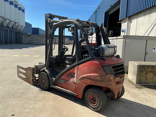 2019 linde h35t-02 evo heftruck met cascade balenklem - afbeelding 22 van  23