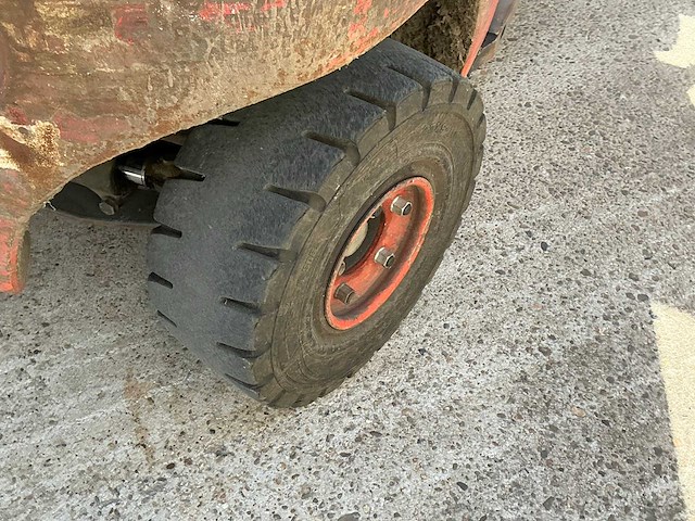 2019 linde h35t-02 evo heftruck met cascade balenklem - afbeelding 7 van  21