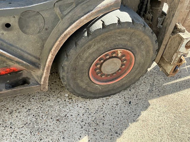 2019 linde h35t-02 evo heftruck met cascade balenklem - afbeelding 8 van  21