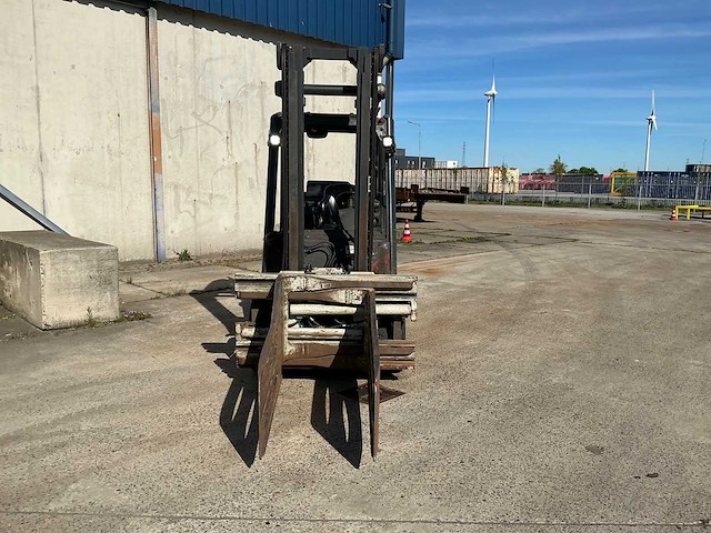 2019 linde h35t-02 evo heftruck met cascade balenklem - afbeelding 15 van  21