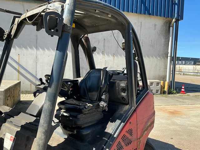 2019 linde h35t-02 heftruck met roterend vorkenbord - afbeelding 4 van  18