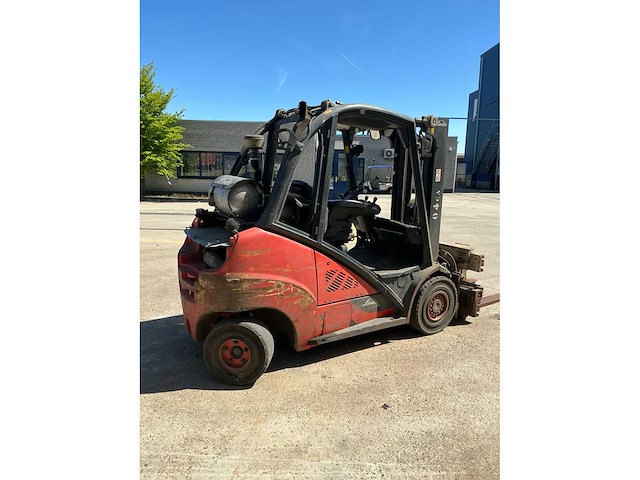 2019 linde h35t-02 heftruck met roterend vorkenbord - afbeelding 16 van  18