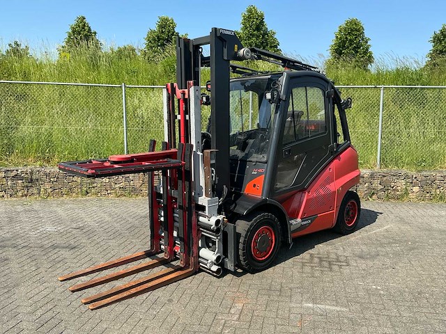 2019 linde h40t-02 vorkheftruck - afbeelding 1 van  38