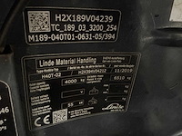 2019 linde h40t-02 vorkheftruck - afbeelding 34 van  58