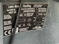 2019 linde h50t-02 5000kg vorkheftruck - afbeelding 11 van  19