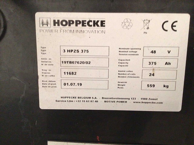 2019 linde p60 industriële trekker - afbeelding 5 van  14