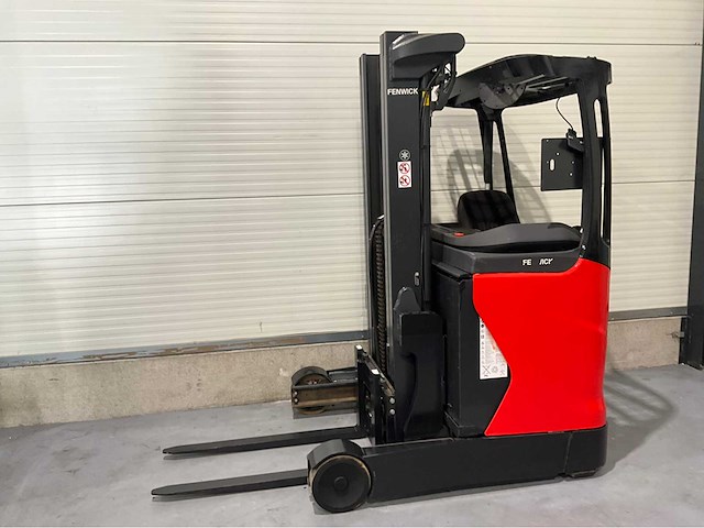 2019 linde r12-b-01 reach truck accu 2022 - afbeelding 1 van  16