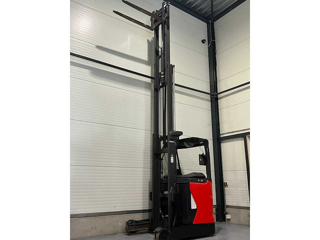 2019 linde r12-b-01 reach truck accu 2022 - afbeelding 12 van  12