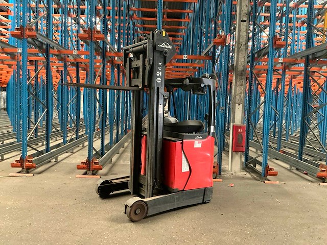 2019 linde r14-01 reach truck - afbeelding 8 van  12