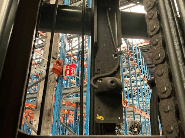 2019 linde r14-01 reach truck - afbeelding 9 van  12