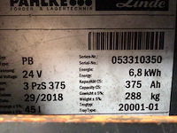 2019 linde t20 elektrische palletwagen - afbeelding 4 van  12