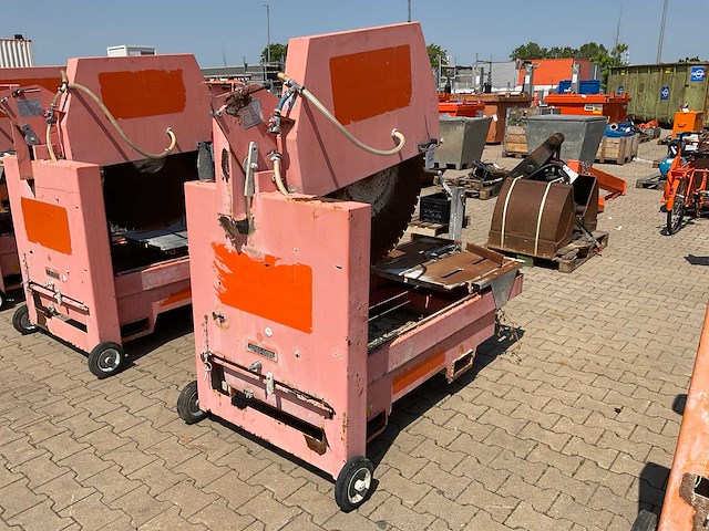 2019 lissmac dts 1000v steenzaagmachine / bloksteenzaagmachine - afbeelding 5 van  12