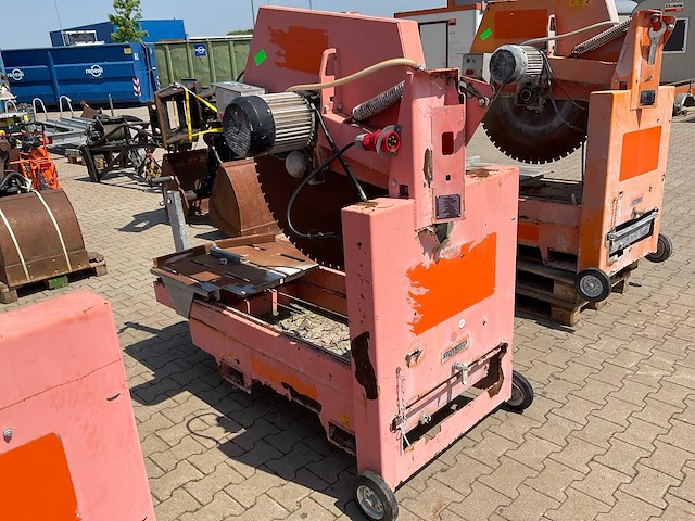 2019 lissmac dts 1000v steenzaagmachine / bloksteenzaagmachine - afbeelding 6 van  12
