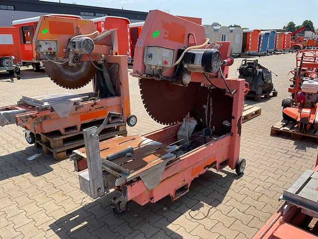 2019 lissmac dts 1000v steenzaagmachine / bloksteenzaagmachine - afbeelding 7 van  12