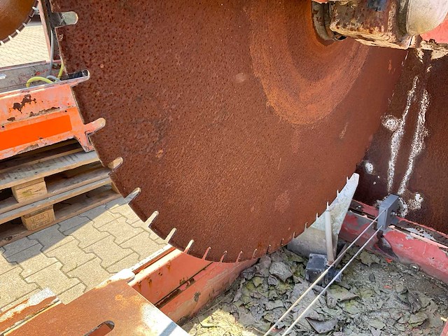 2019 lissmac dts 1000v steenzaagmachine / bloksteenzaagmachine - afbeelding 10 van  12
