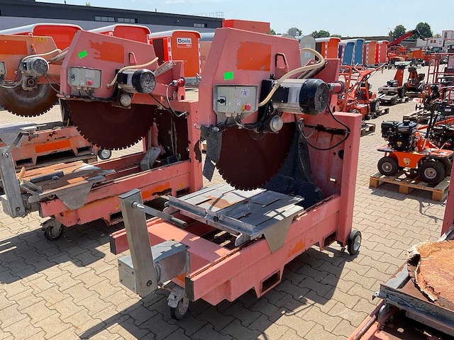 2019 lissmac dts 1000v steenzaagmachine / bloksteenzaagmachine - afbeelding 4 van  6