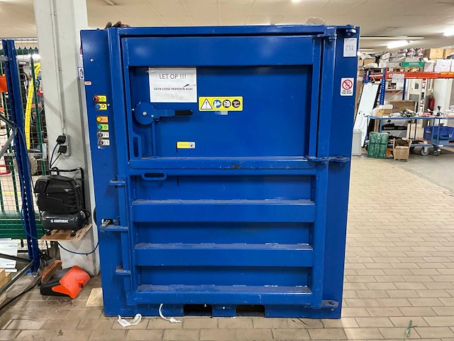 2019 macfab lh330 verticale afvalpers - afbeelding 9 van  12