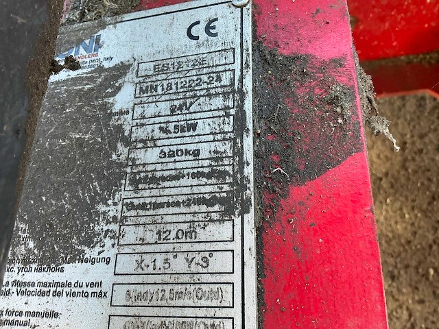 2019 magni es1212re hoogwerker 12 meter - afbeelding 8 van  16
