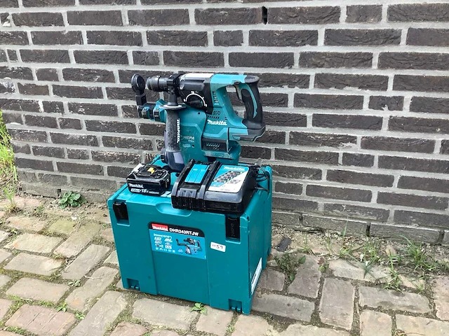 2019 makita dhr243 accu boorbreekhamer - afbeelding 1 van  4