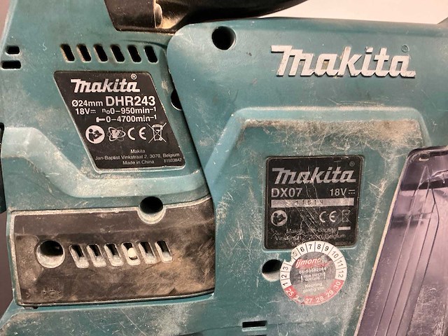 2019 makita dhr243 combihamer - afbeelding 2 van  2